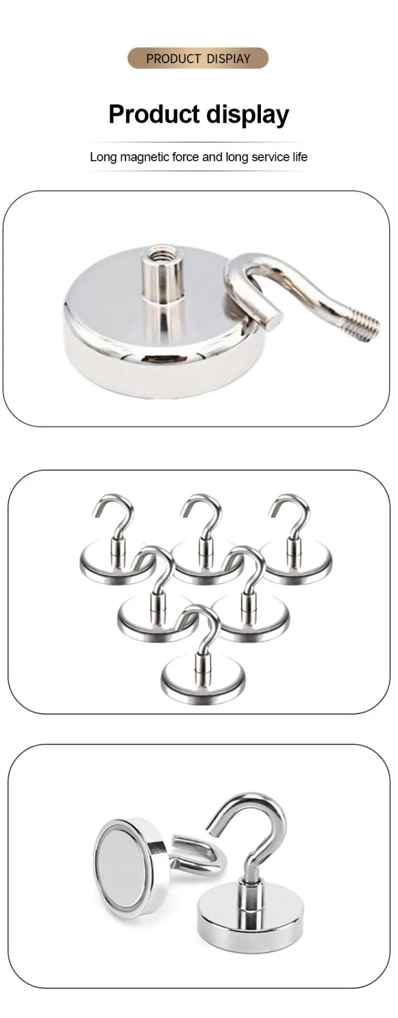 TitanGrip Magnetic Utility Hooks