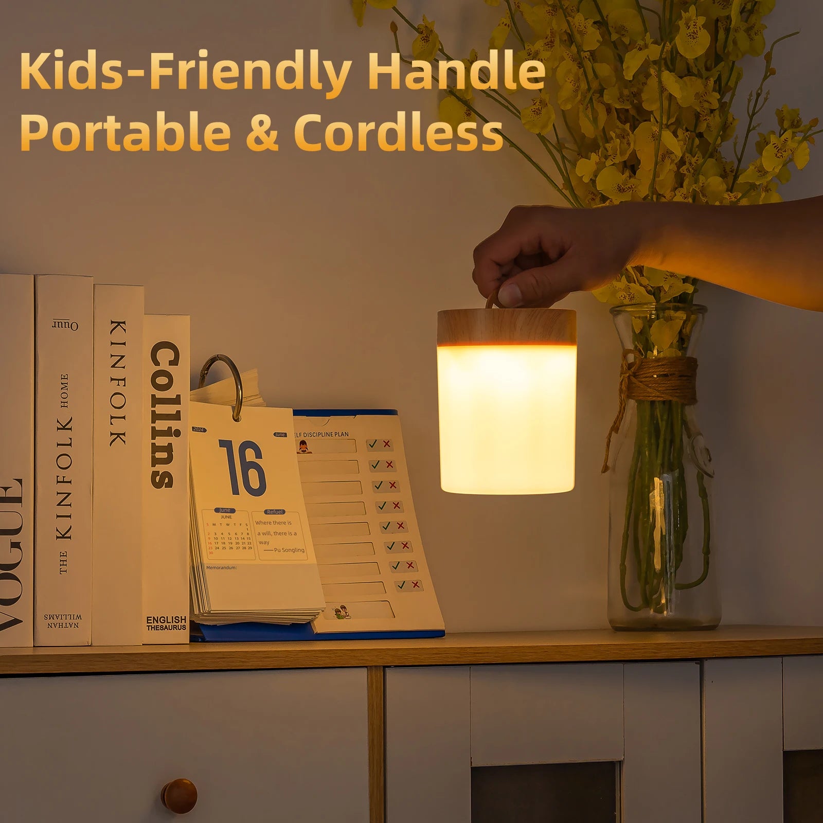 LumiAura Touch Lamp